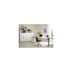 Rio skab med 2 låger og 2 skuffer - Hvid