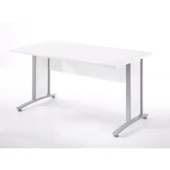 Rio skrivebord 150 cm - Hvid