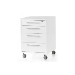 Rio skuffesektion 4 skuffer - Hvid