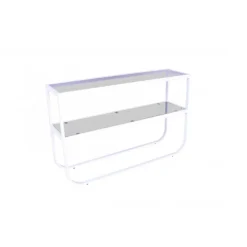 Rocker Bord - Grå og Hvid