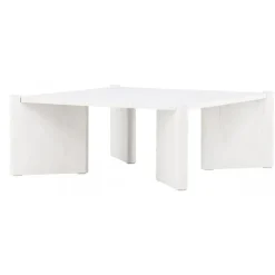 Rogaland Sofabord 100 X 100cm - Hvid