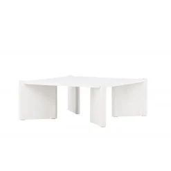 Rogaland Sofabord 100 X 100cm - Hvid