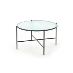 ROSALIA, sofabord, transparent - Sort