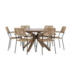 Rosario Rund Loungesæt - Havemøbelsæt