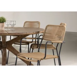 Rosario Rund Loungesæt - Havemøbelsæt