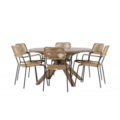 Rosario Rund Loungesæt - Havemøbelsæt