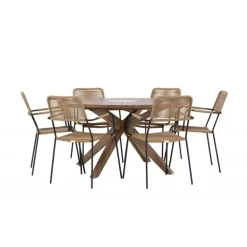 Rosario Rund Loungesæt - Havemøbelsæt