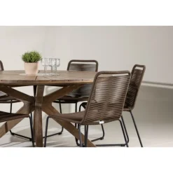 Rosario Rund Loungesæt - Havemøbelsæt