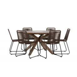 Rosario Rund Loungesæt - Havemøbelsæt