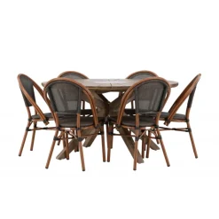 Rosario Rund Loungesæt - Havemøbelsæt