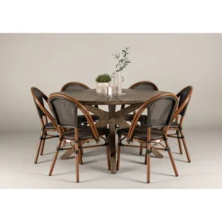 Rosario Rund Loungesæt - Havemøbelsæt