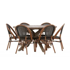 Rosario Rund Loungesæt - Havemøbelsæt