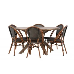 Rosario Rund Loungesæt - Havemøbelsæt