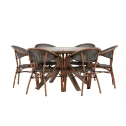 Rosario Rund Loungesæt - Havemøbelsæt