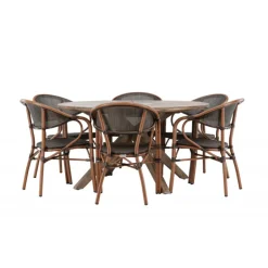 Rosario Rund Loungesæt - Havemøbelsæt