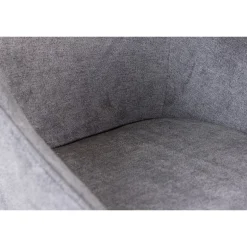 Rosie Spisebordsstol - Sort og Grå