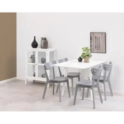 Roxby spisebord hvid MDF