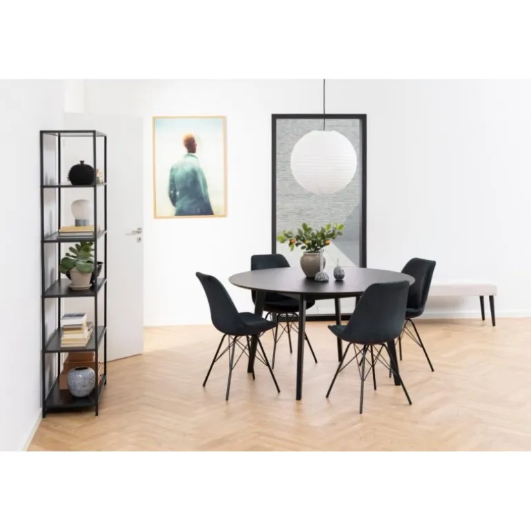 Roxby spisebord sort MDF