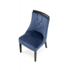 ROYAL Spisebordsstol, Sort / mørkeblå Monolith 77