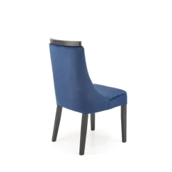 ROYAL Spisebordsstol, Sort / mørkeblå Monolith 77