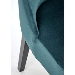 ROYAL Spisebordsstol, Sort / Mørkegrøn Monolith 37