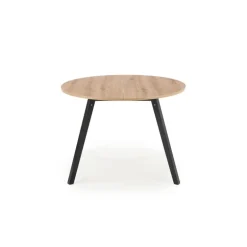 RUBEN Rundt spisebord med udræk 102cm udvides til 142cm - Håndværksegetræ