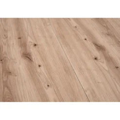 RUBEN Rundt spisebord med udræk 102cm udvides til 142cm - Håndværksegetræ