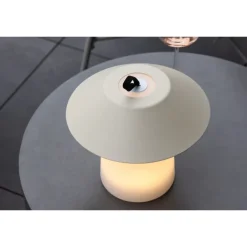 Rubu Bordlampe - Beige,Hvid