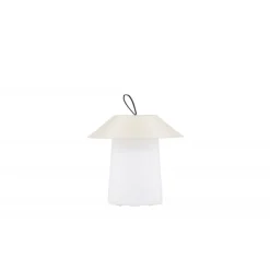 Rubu Bordlampe - Beige,Hvid