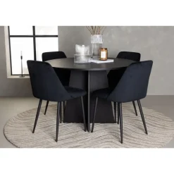 Rundt Spisebordssæt Bootcut med stole Night