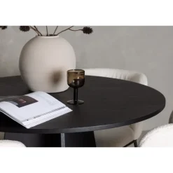 Rundt Spisebordssæt Bootcut med stolene Edina