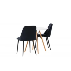 Rundt Spisebordssæt Danburi med stole Night