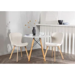 Rundt Spisebordssæt Danburi med stole Lilja