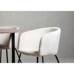 Rundt Spisebordssæt Durango med stole Berit