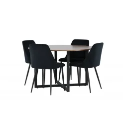 Rundt Spisebordssæt Durango med Night stole