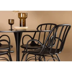 Rundt Spisebordssæt Glade med stole Dyron