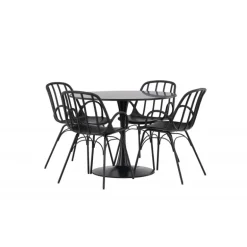 Rundt Spisebordssæt Glade med stole Dyron