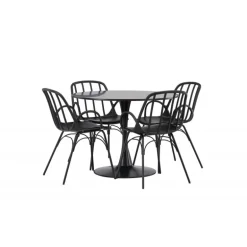 Rundt Spisebordssæt Glade med stole Dyron