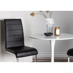 Rundt Spisebordssæt Hamden med 2 stole Tempo