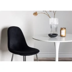 Rundt Spisebordssæt Hamden med 2 stole Polar