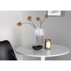 Rundt Spisebordssæt Hamden med 2 stole Zeno