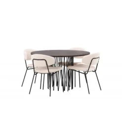 Rundt Spisebordssæt i Sten