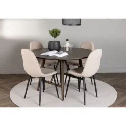 Rundt Spisebordssæt Kaseindon med Polar stole