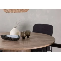 Rundt Spisebordssæt Lanzo med stole Yesterday
