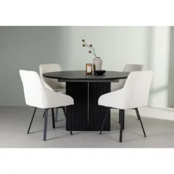 Rundt Spisebordssæt Matilda med stole Rosie