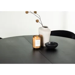 Rundt Spisebordssæt Matilda med stole Selma - Sort