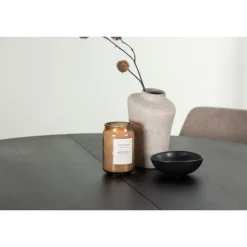 Rundt Spisebordssæt Matilda med stole Night - Sort og Brun