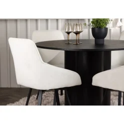 Rundt Spisebordssæt Olivia med stolene Rosie