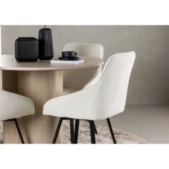 Rundt Spisebordssæt Olivia med stolene Rosie