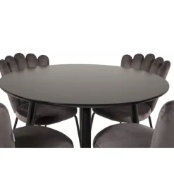 Rundt Spisebordssæt Plaza med stole Limhamn